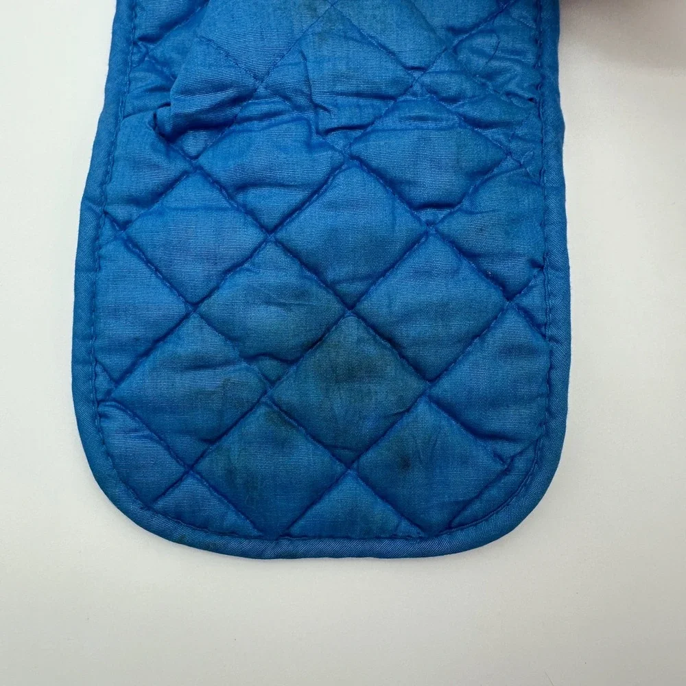 Vintage 1982 ET The Extra Terrestrial Oven Mitt Blue Quilted Movie Memorabilia